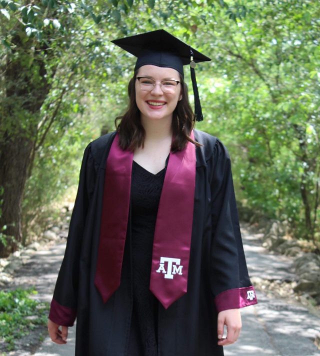 Graduating Student Worker Emily Wilson